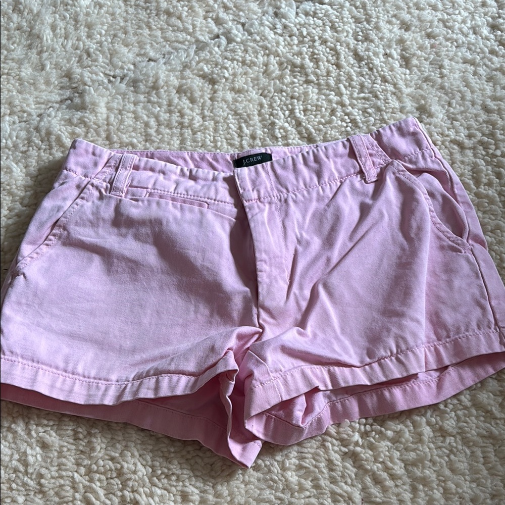 J. Crew Pink Waist Shorts